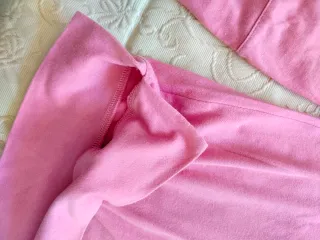 Camiseta GYM READY beige/rosa