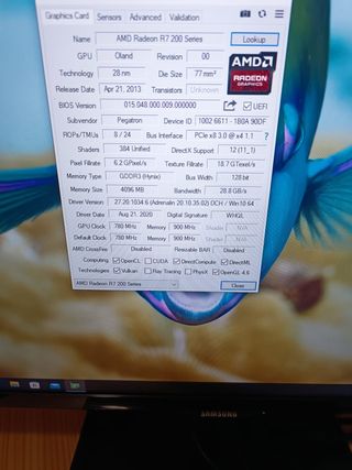 Tarjeta Gráfica HP de 4GB