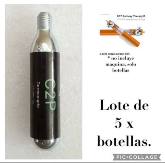 5 Cargas CO2 Dermacupio C2P