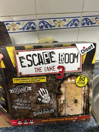 Escape Room 3 Diset - 4 Juegos