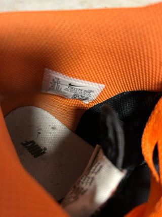 Zapatillas Nike Dunk High Naranja/Negro