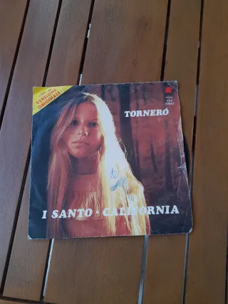 Disco 45 giri Tornerò I Santo California