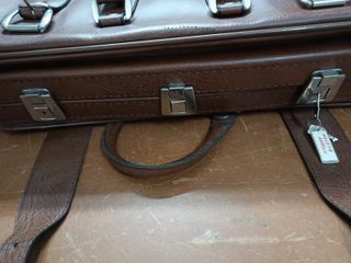 Maleta Vintage Marrón Cuero