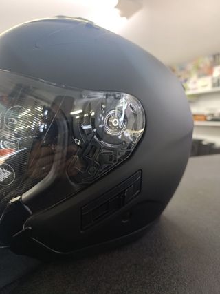 Casco Jet LEM Talla XXL Negro