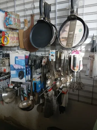 Liquidación de stock: Utensilios de cocina