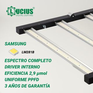 Luz Cultivo Lucius 400W Black Label