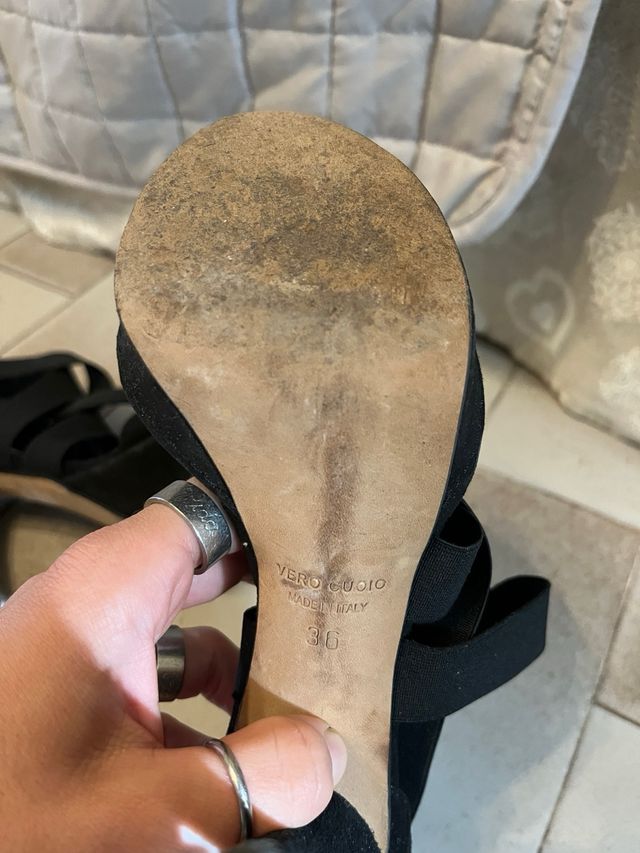 Tacchi Latitude Femme Made in Italy Neri numero 36