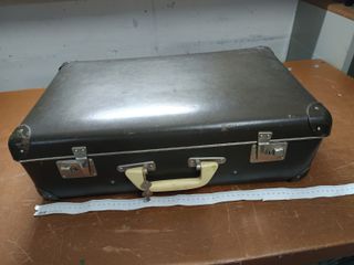 Maleta Rígida Vintage Marrón