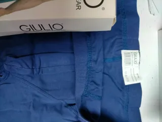 Boxer Giulio Talla XL Algodón Azul