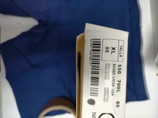 Boxer Giulio Talla XL Algodón Azul