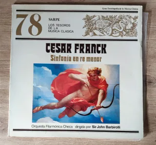 Vinilo Cesar Franck Sinfonía en re menor