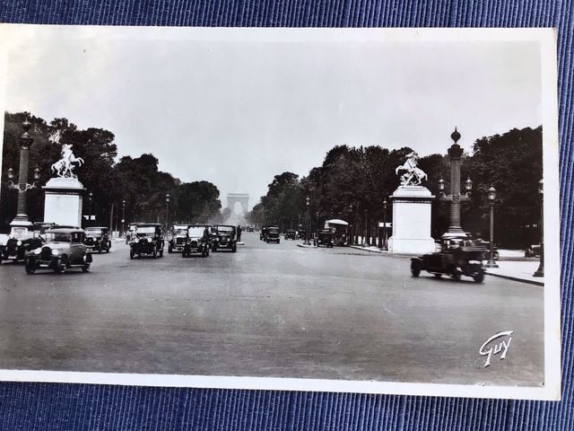 Lote Postales Antiguas París