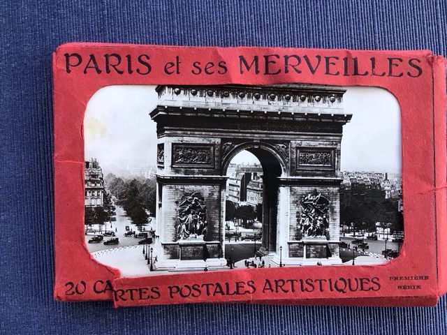 Lote Postales Antiguas París