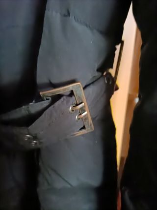 Chaquetón plumas Zara talla L