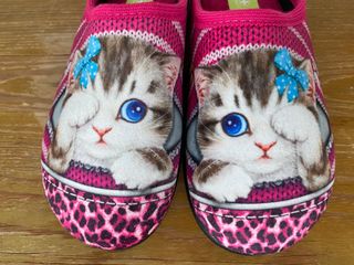 Pantofole gatto rosa
