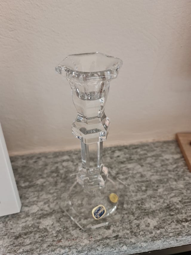 Portacandele Cristallo Bohemia