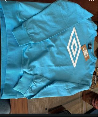Sudadera Umbro Azul Nueva
