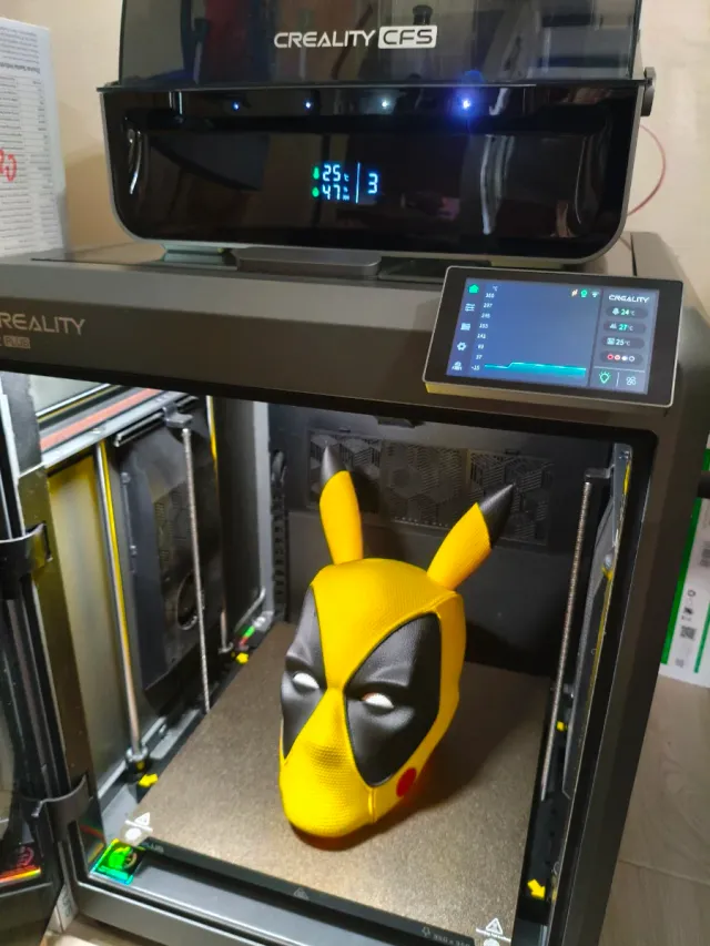 Creality K2 Plus Combo + CFS + 2 Camas , perfecta