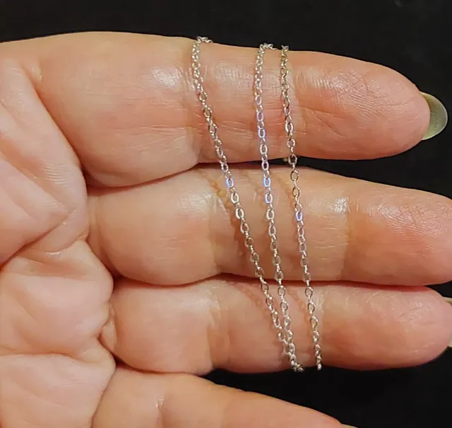 Cadena de 40cm de Plata de Ley 