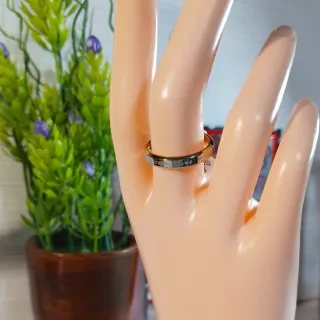 Anillos chapado oro 18k Forever Love