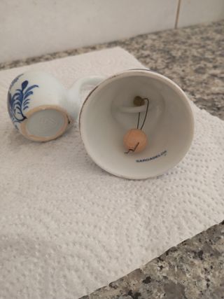 Adornos Sargadelos Cerámica Azul y Blanco