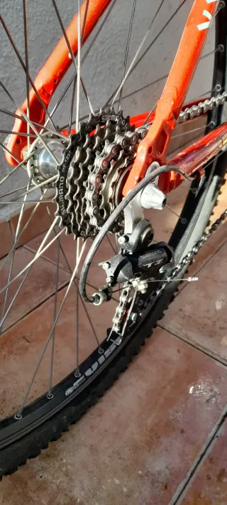 Bicicleta Montaña 26 Orbea Roja