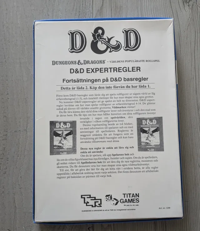 D&D Låda 2: Expertregler y Spelarens Bok