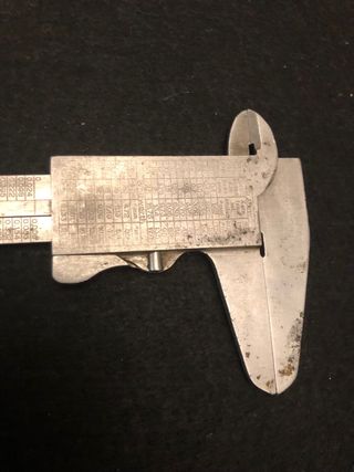 Calibre Pie de Rey en acero inoxidable