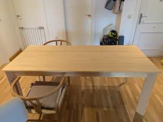 Mesa de comedor de madera 180 cm