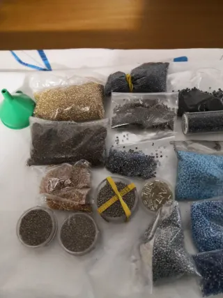 Tubolare rete per collane e perline