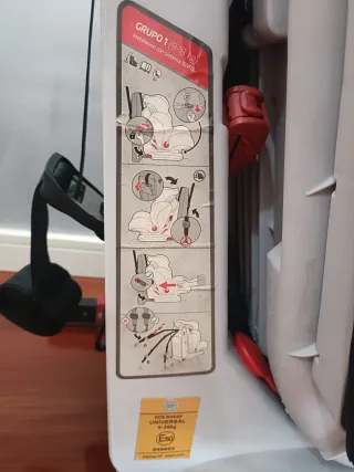 Silla coche infantil Grupo 1-2-3