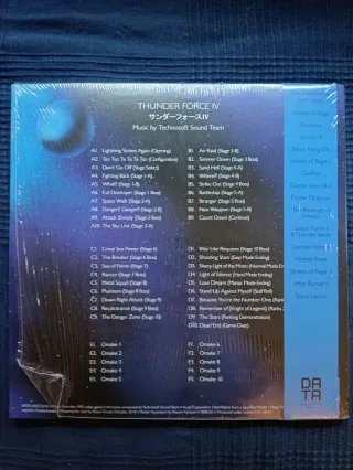 Thunder Force IV BSO Triple LP Edición Limitada