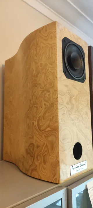 Altavoces Full Range Madera Natural