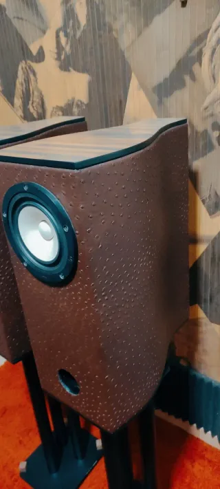 Altavoces Full Range Madera Natural