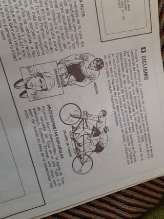 Álbum antiguo Calqui Sport