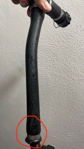 Tubería Radiador BMW Original 17127787456