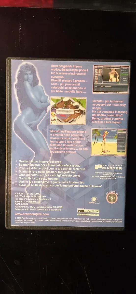 Erotic Empire PC CD-ROM ITA