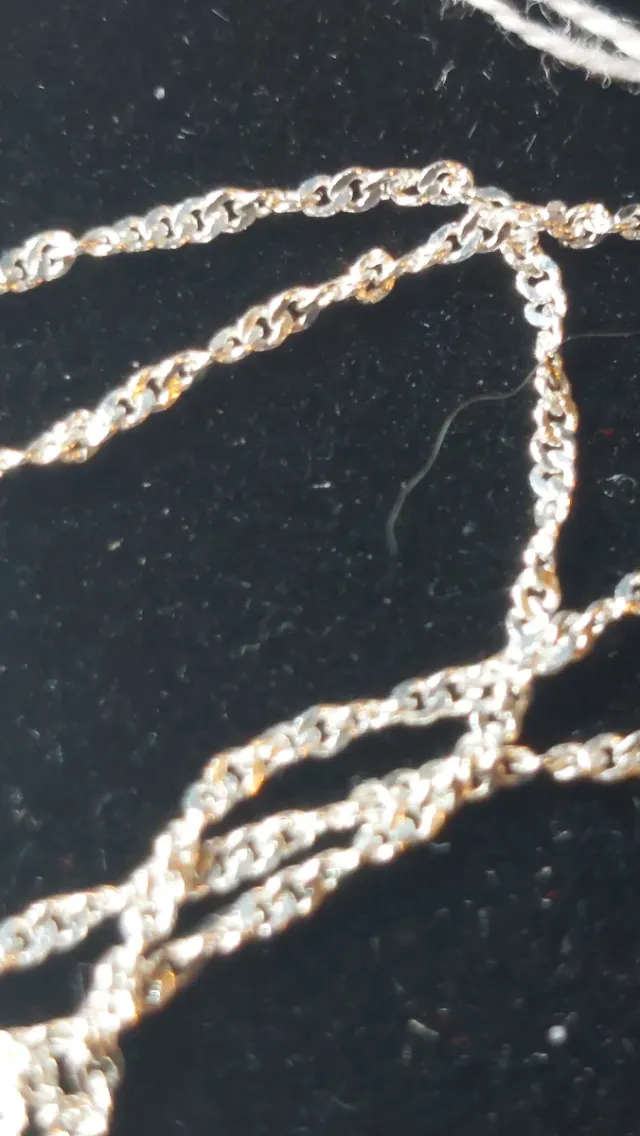 Cadena de 40cm de Plata de Ley 