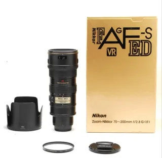 Objetivo Nikon AF-S Nikkor 70-200mm f/2.8G IF-ED