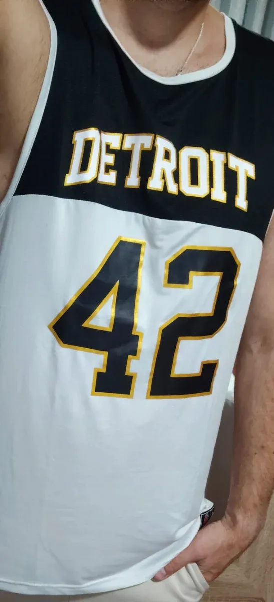 Camiseta Baloncesto Detroit 42 Décimas