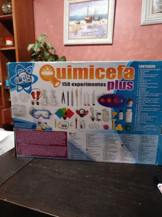 Juego Quimicefa Cefa Toys +10 Experimentos