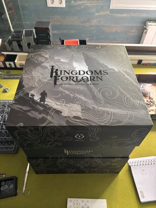 Kingdoms Forlorn Kickstarter Juego de Mesa