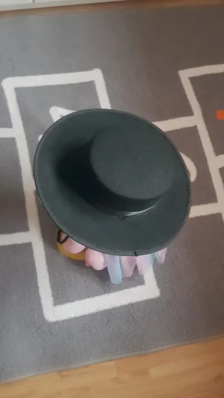 Sombrero de danza negro