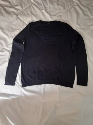 Maglione Emporio Armani Nero Uomo