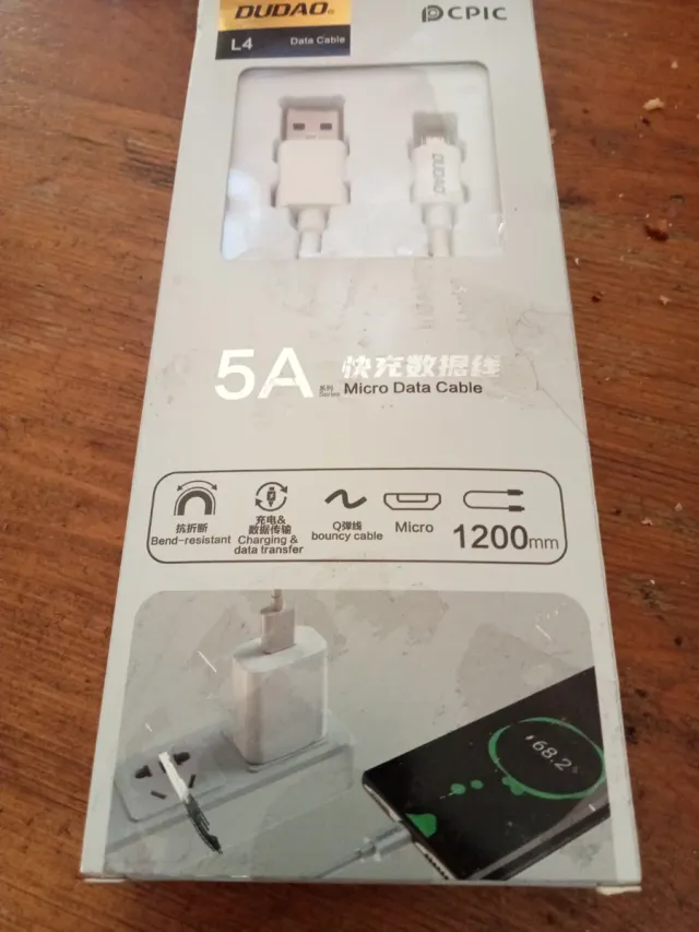 DUDAO L4 Cable de Datos Micro USB 5A