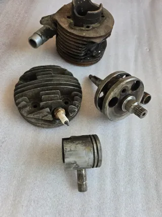 Grupo térmico y cigüeñal Lambretta