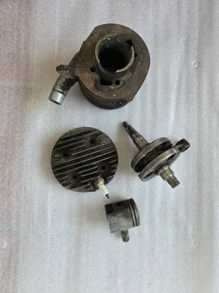 Grupo térmico y cigüeñal Lambretta