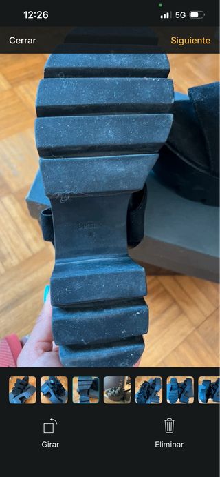 Sandalias plataforma negras