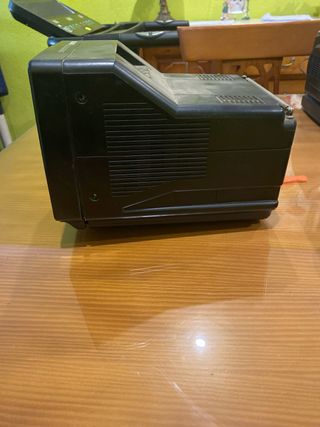 Televisor Antiguo Silvano Negro