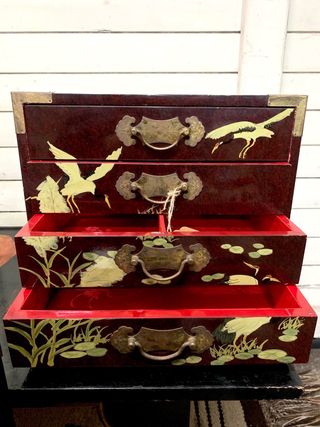 Joyero oriental. Antiguos. Precio descripcion